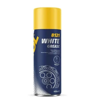 Biały smar spray | WHITE GREASE 450 ml | MANNOL